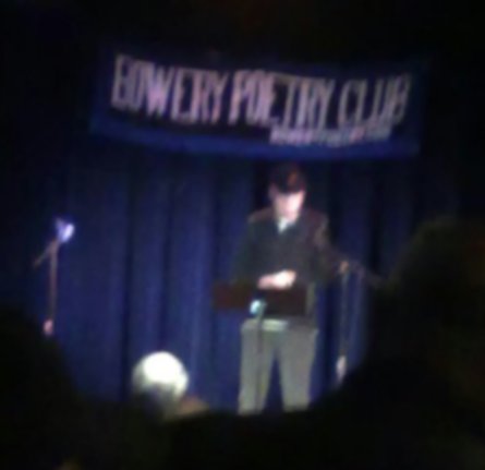 Jeff at Bowery Poetry Club