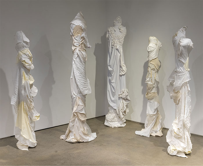 draped figures